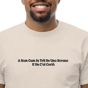 Foto di - T-shirt Ricamata Unisex – 100% Cotone – Stile Streetwear e Confortevole – Una Scrana-Ricamati-Biiply