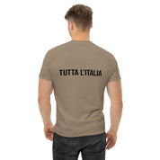 Foto di - T-shirt Ricamata e Stampata Posteriormente Unisex – 100% Cotone – Stile Streetwear e Confortevole – Tutta L'italia-Ricamati-Biiply