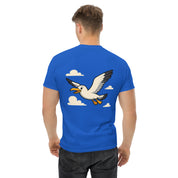 Foto di - T-shirt Stampata Posterione Unisex – 100% Cotone – Stile Streetwear e Confortevole – Gabbian-DTG-Biiply