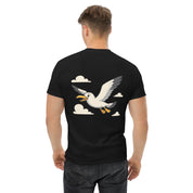 Foto di - T-shirt Stampata Posterione Unisex – 100% Cotone – Stile Streetwear e Confortevole – Gabbian-DTG-Biiply