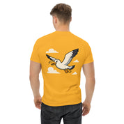 Foto di - T-shirt Stampata Posterione Unisex – 100% Cotone – Stile Streetwear e Confortevole – Gabbian-DTG-Biiply