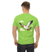 Foto di - T-shirt Stampata Posterione Unisex – 100% Cotone – Stile Streetwear e Confortevole – Gabbian-DTG-Biiply