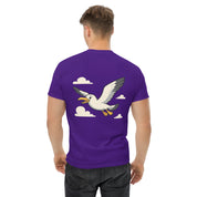 Foto di - T-shirt Stampata Posterione Unisex – 100% Cotone – Stile Streetwear e Confortevole – Gabbian-DTG-Biiply