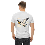Foto di - T-shirt Stampata Posterione Unisex – 100% Cotone – Stile Streetwear e Confortevole – Gabbian-DTG-Biiply
