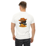 Foto di - T-shirt Stampata Posteriormente + Ricamo Anteriore Unisex – Morbida con Cappuccio e Tasca Frontale – Stile Streetwear – Cappello di Paglia-Ricamati-Biiply