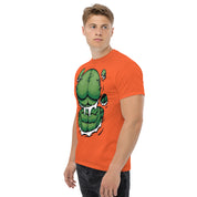 Foto di - T-shirt Stampata Unisex – 100% Cotone – Stile Streetwear e Confortevole – Addominali Hulk-DTG-Biiply