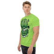 Foto di - T-shirt Stampata Unisex – 100% Cotone – Stile Streetwear e Confortevole – Addominali Hulk-DTG-Biiply