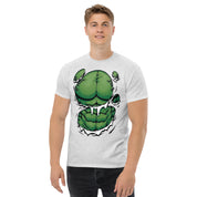 Foto di - T-shirt Stampata Unisex – 100% Cotone – Stile Streetwear e Confortevole – Addominali Hulk-DTG-Biiply