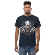 Foto di - T-shirt Stampata Unisex – 100% Cotone – Stile Streetwear e Confortevole – Alien Scream-DTG-Biiply