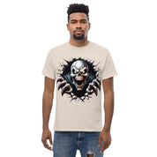 Foto di - T-shirt Stampata Unisex – 100% Cotone – Stile Streetwear e Confortevole – Alien Scream-DTG-Biiply