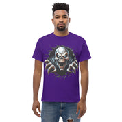 Foto di - T-shirt Stampata Unisex – 100% Cotone – Stile Streetwear e Confortevole – Alien Scream-DTG-Biiply