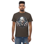 Foto di - T-shirt Stampata Unisex – 100% Cotone – Stile Streetwear e Confortevole – Alien Scream-DTG-Biiply
