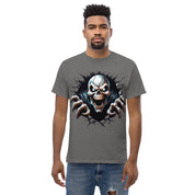 Foto di - T-shirt Stampata Unisex – 100% Cotone – Stile Streetwear e Confortevole – Alien Scream-DTG-Biiply
