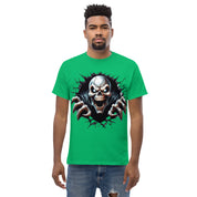 Foto di - T-shirt Stampata Unisex – 100% Cotone – Stile Streetwear e Confortevole – Alien Scream-DTG-Biiply