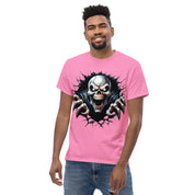 Foto di - T-shirt Stampata Unisex – 100% Cotone – Stile Streetwear e Confortevole – Alien Scream-DTG-Biiply