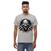 Foto di - T-shirt Stampata Unisex – 100% Cotone – Stile Streetwear e Confortevole – Alien Scream-DTG-Biiply