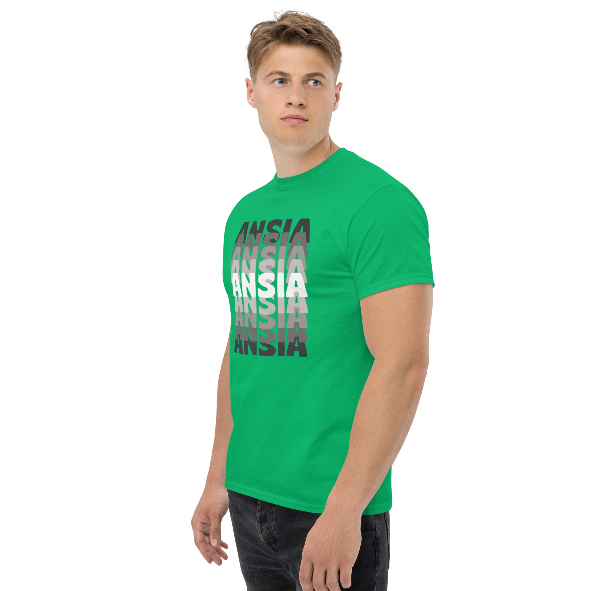 Foto di - T-shirt Stampata Unisex – 100% Cotone – Stile Streetwear e Confortevole – Ansia-DTG-Biiply