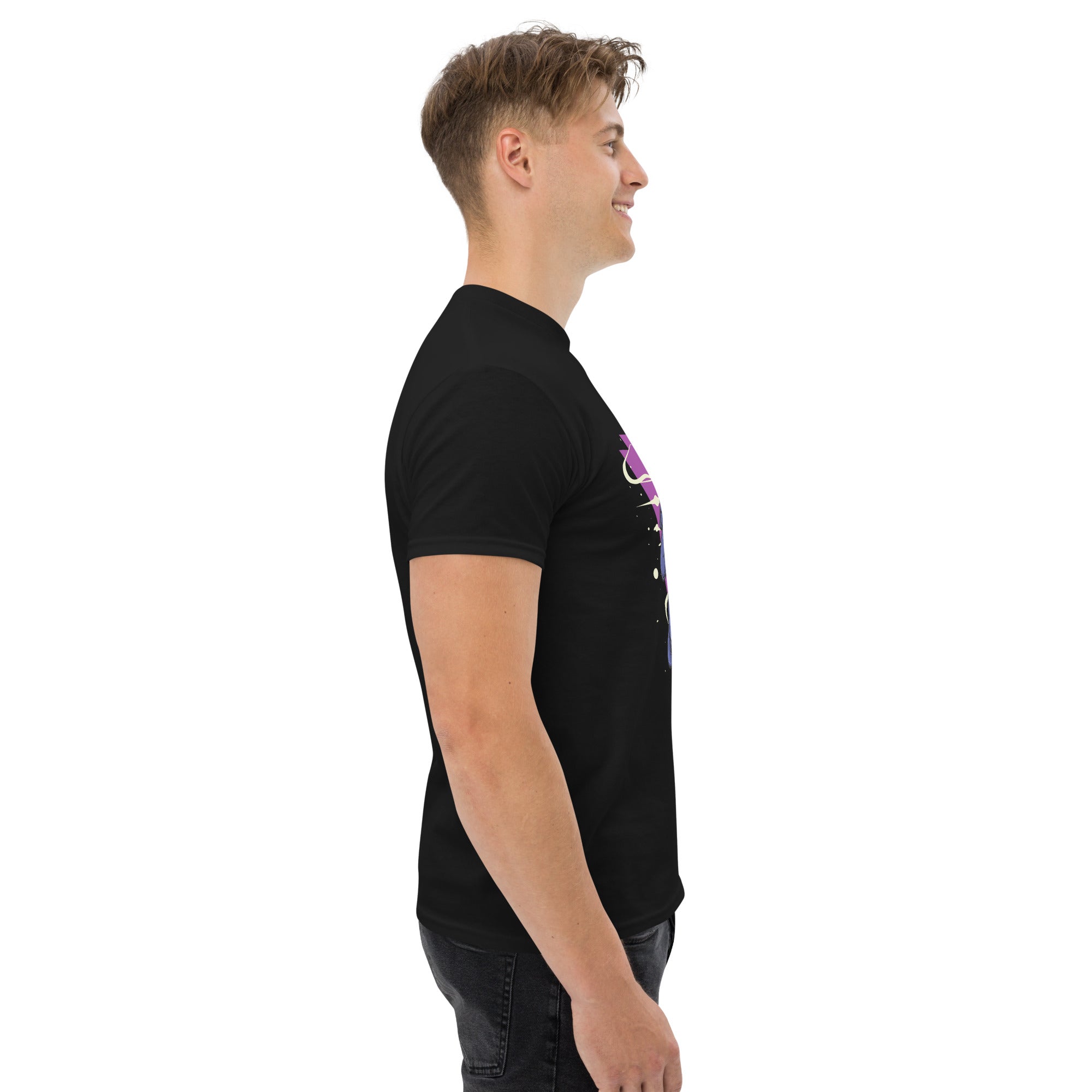 Foto di - T-shirt Stampata Unisex – 100% Cotone – Stile Streetwear e Confortevole – Astronauta Sub-DTG-Biiply