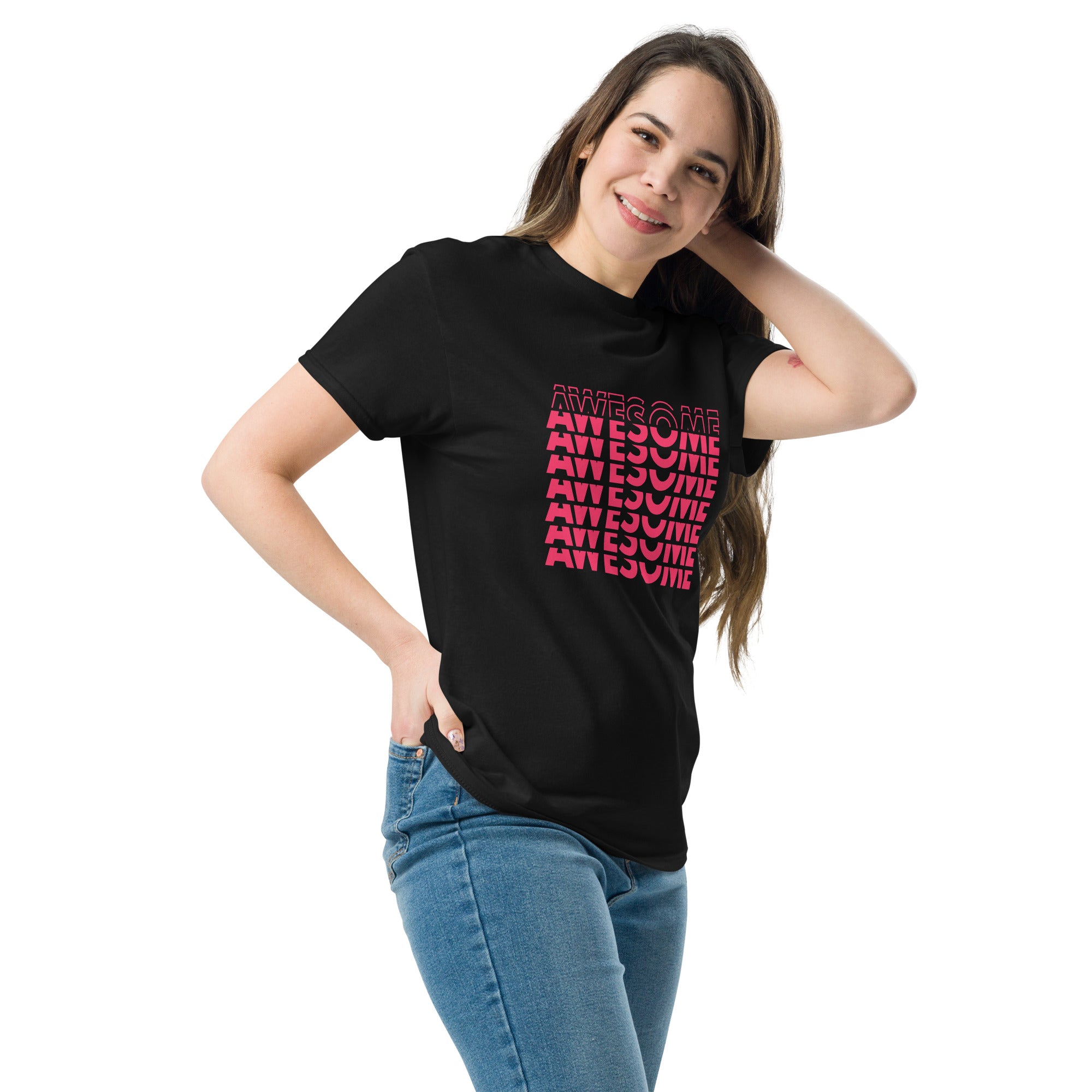 Foto di - T-shirt Stampata Unisex – 100% Cotone – Stile Streetwear e Confortevole – Awesome-DTG-Biiply