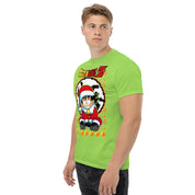 Foto di - T-shirt Stampata Unisex – 100% Cotone – Stile Streetwear e Confortevole – Baby Goku Natale-DTG-Biiply