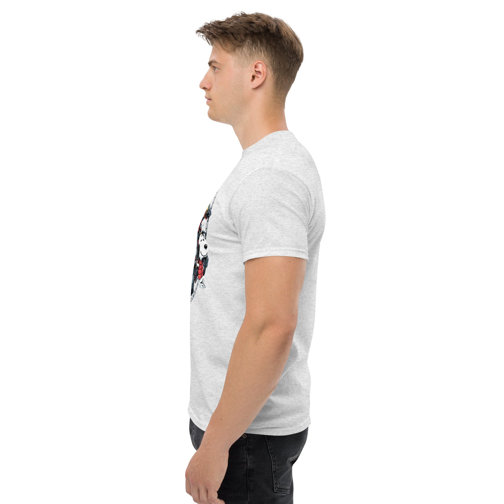 Foto di - T-shirt Stampata Unisex – 100% Cotone – Stile Streetwear e Confortevole – Cartone Versione Ritorno al Futuro-DTG-Biiply