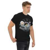 Foto di - T-shirt Stampata Unisex – 100% Cotone – Stile Streetwear e Confortevole – Cartone Versione Ritorno al Futuro-DTG-Biiply