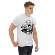 Foto di - T-shirt Stampata Unisex – 100% Cotone – Stile Streetwear e Confortevole – Cartone Versione Ritorno al Futuro-DTG-Biiply