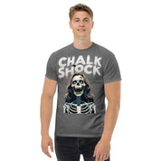 Foto di - T-shirt Stampata Unisex – 100% Cotone – Stile Streetwear e Confortevole – Chalk Shock-DTG-Biiply