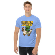 Foto di - T-shirt Stampata Unisex – 100% Cotone – Stile Streetwear e Confortevole – Chicken jockey-DTG-Biiply