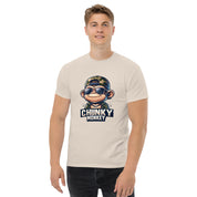 Foto di - T-shirt Stampata Unisex – 100% Cotone – Stile Streetwear e Confortevole – Chunky Monkey-DTG-Biiply