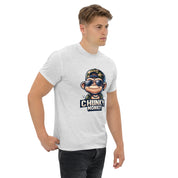 Foto di - T-shirt Stampata Unisex – 100% Cotone – Stile Streetwear e Confortevole – Chunky Monkey-DTG-Biiply