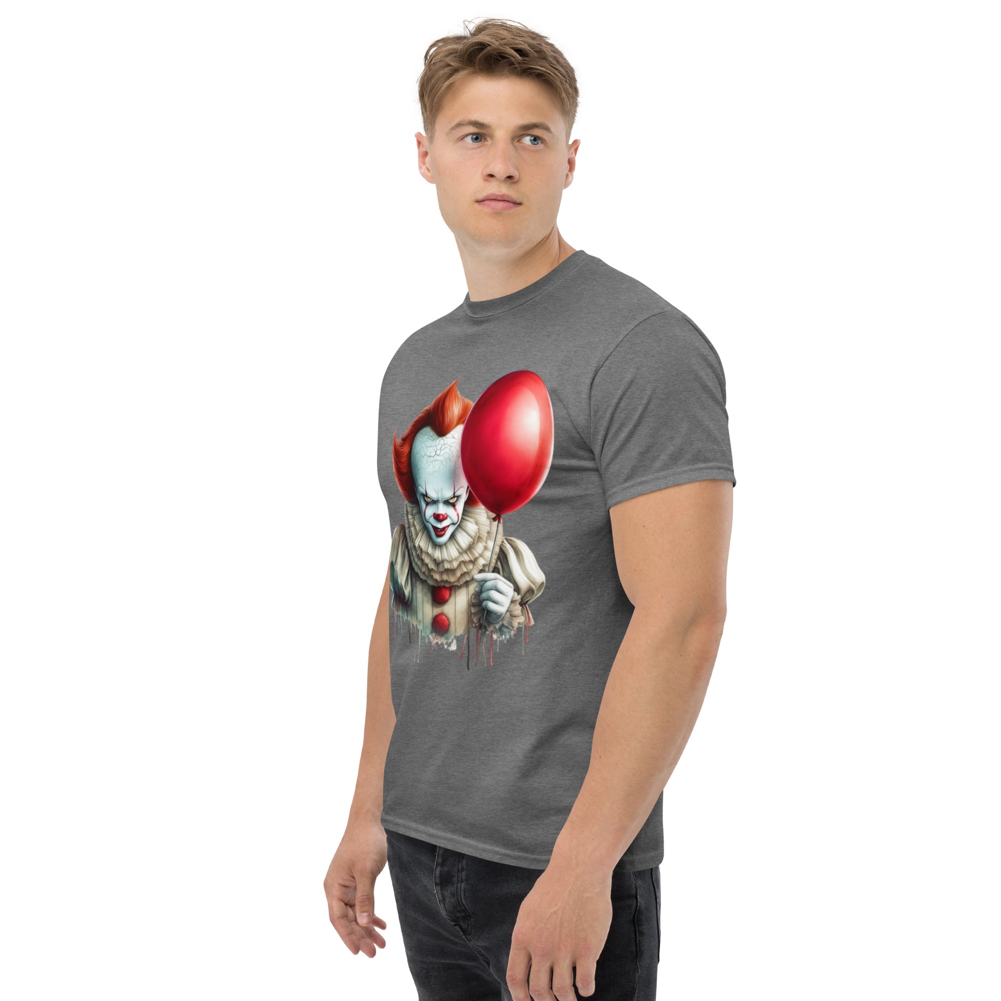 Foto di - T-shirt Stampata Unisex – 100% Cotone – Stile Streetwear e Confortevole – Clown-DTG-Biiply