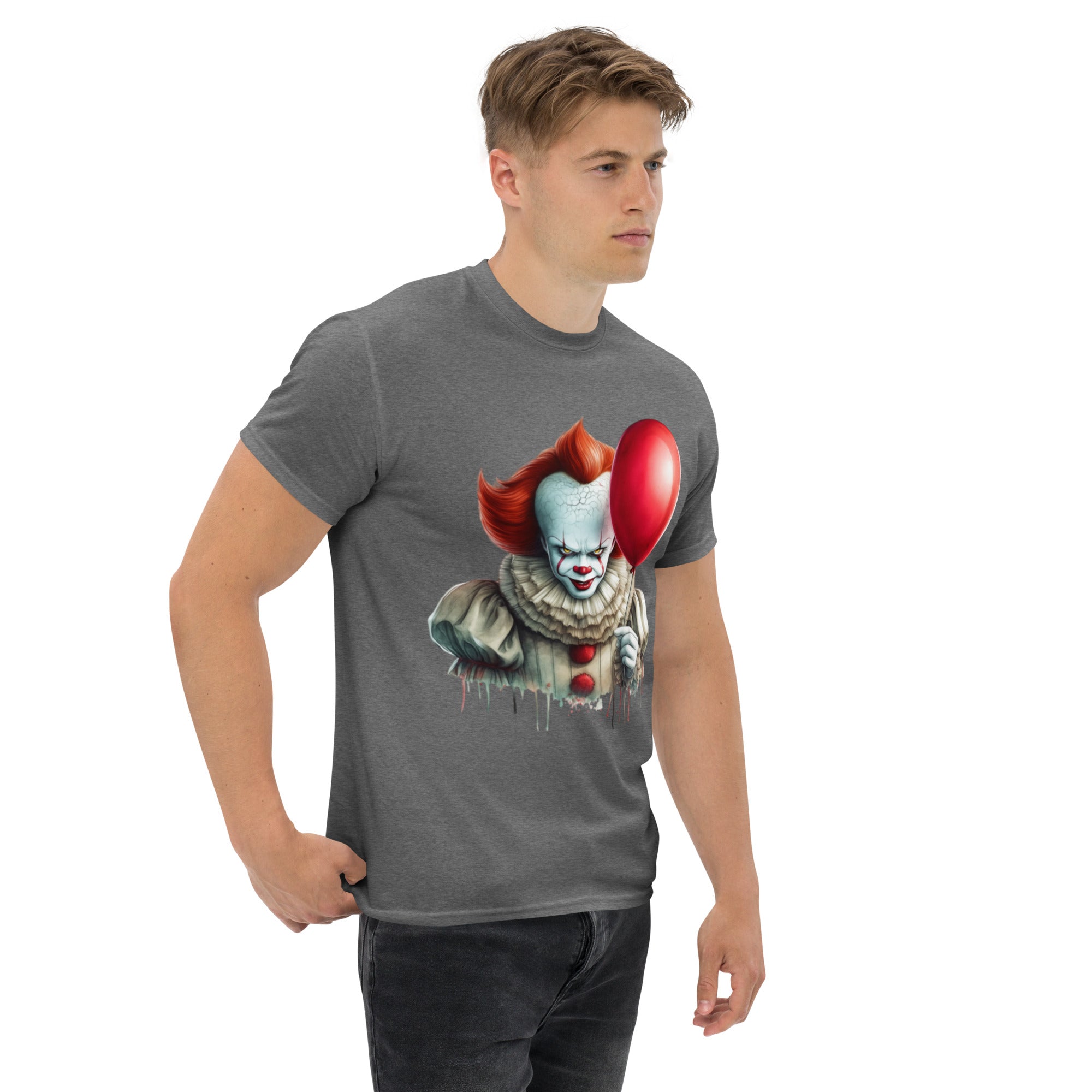 Foto di - T-shirt Stampata Unisex – 100% Cotone – Stile Streetwear e Confortevole – Clown-DTG-Biiply