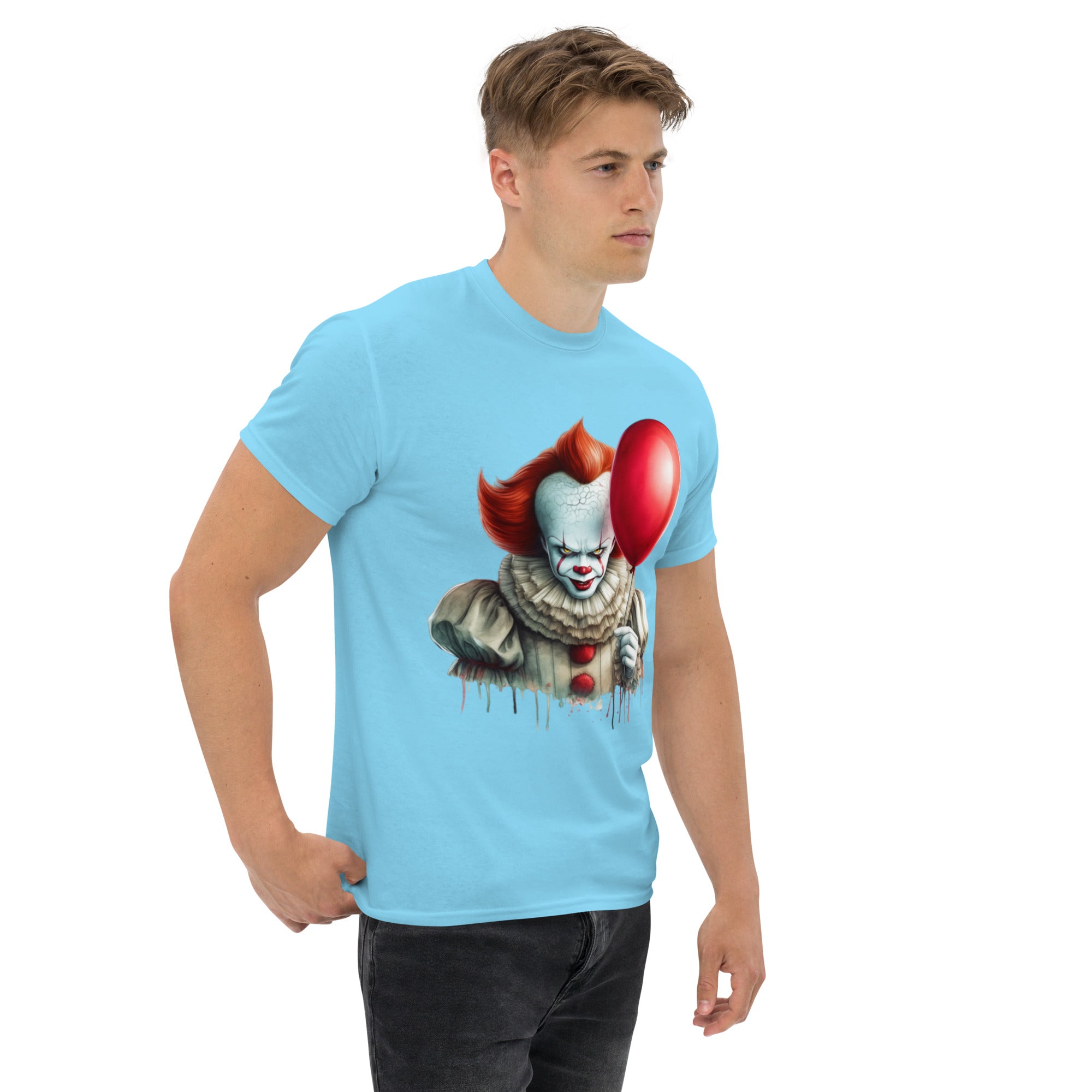 Foto di - T-shirt Stampata Unisex – 100% Cotone – Stile Streetwear e Confortevole – Clown-DTG-Biiply