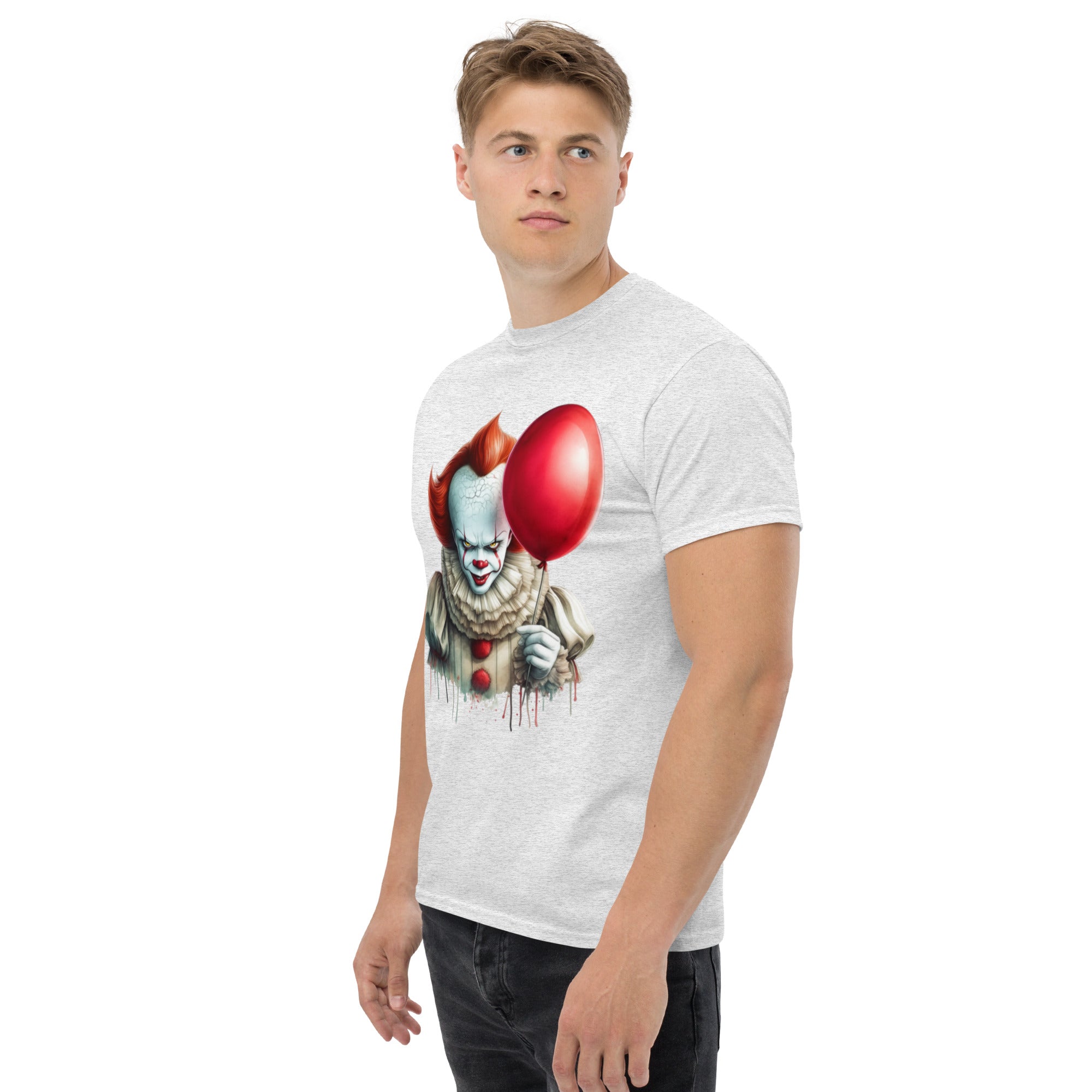 Foto di - T-shirt Stampata Unisex – 100% Cotone – Stile Streetwear e Confortevole – Clown-DTG-Biiply
