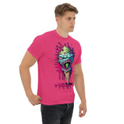 Foto di - T-shirt Stampata Unisex – 100% Cotone – Stile Streetwear e Confortevole – Cono monster Con lingua Verde-DTG-Biiply