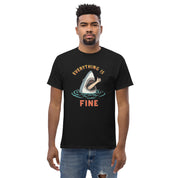 Foto di - T-shirt Stampata Unisex – 100% Cotone – Stile Streetwear e Confortevole – Everiting is Fine-Biiply