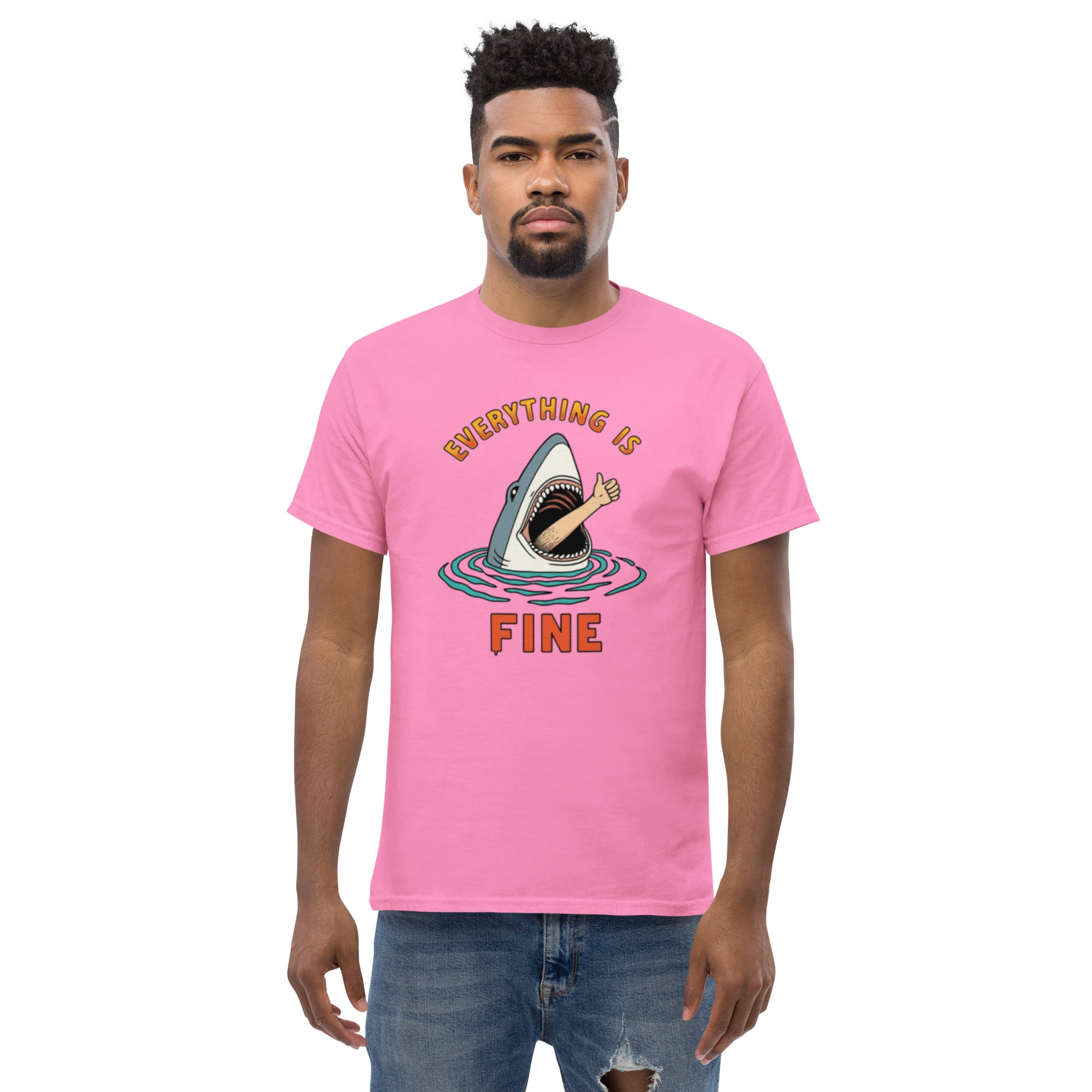 Foto di - T-shirt Stampata Unisex – 100% Cotone – Stile Streetwear e Confortevole – Everiting is Fine-Biiply