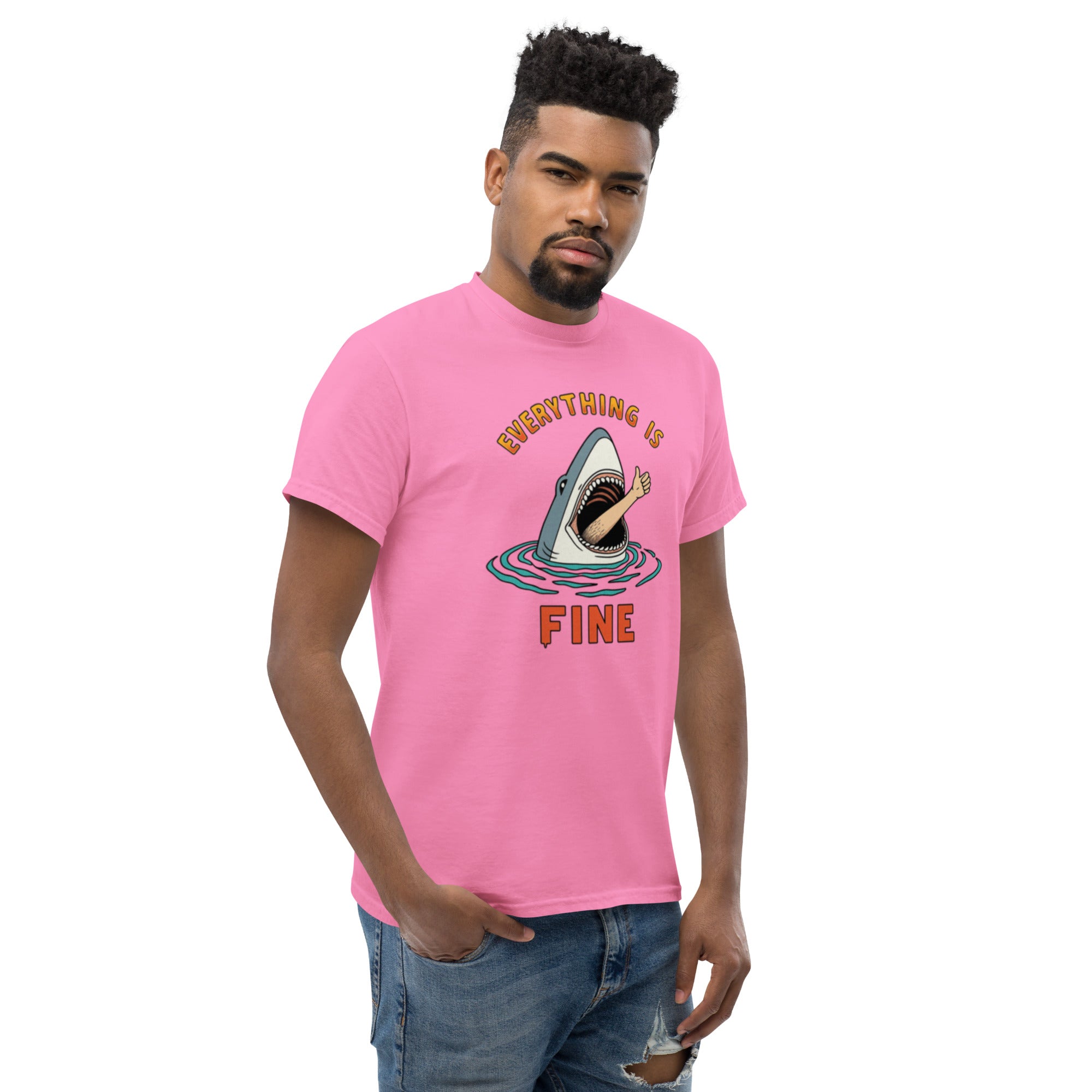Foto di - T-shirt Stampata Unisex – 100% Cotone – Stile Streetwear e Confortevole – Everiting is Fine-Biiply