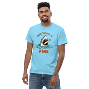 Foto di - T-shirt Stampata Unisex – 100% Cotone – Stile Streetwear e Confortevole – Everiting is Fine-Biiply