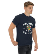 Foto di - T-shirt Stampata Unisex – 100% Cotone – Stile Streetwear e Confortevole – Every Problem Has a Solution-DTG-Biiply