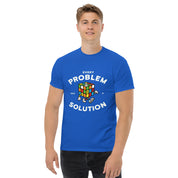 Foto di - T-shirt Stampata Unisex – 100% Cotone – Stile Streetwear e Confortevole – Every Problem Has a Solution-DTG-Biiply