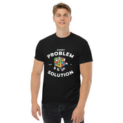 Foto di - T-shirt Stampata Unisex – 100% Cotone – Stile Streetwear e Confortevole – Every Problem Has a Solution-DTG-Biiply