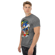 Foto di - T-shirt Stampata Unisex – 100% Cotone – Stile Streetwear e Confortevole – Graffito Sonic-DTG-Biiply
