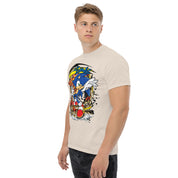 Foto di - T-shirt Stampata Unisex – 100% Cotone – Stile Streetwear e Confortevole – Graffito Sonic-DTG-Biiply