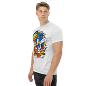 Foto di - T-shirt Stampata Unisex – 100% Cotone – Stile Streetwear e Confortevole – Graffito Sonic-DTG-Biiply