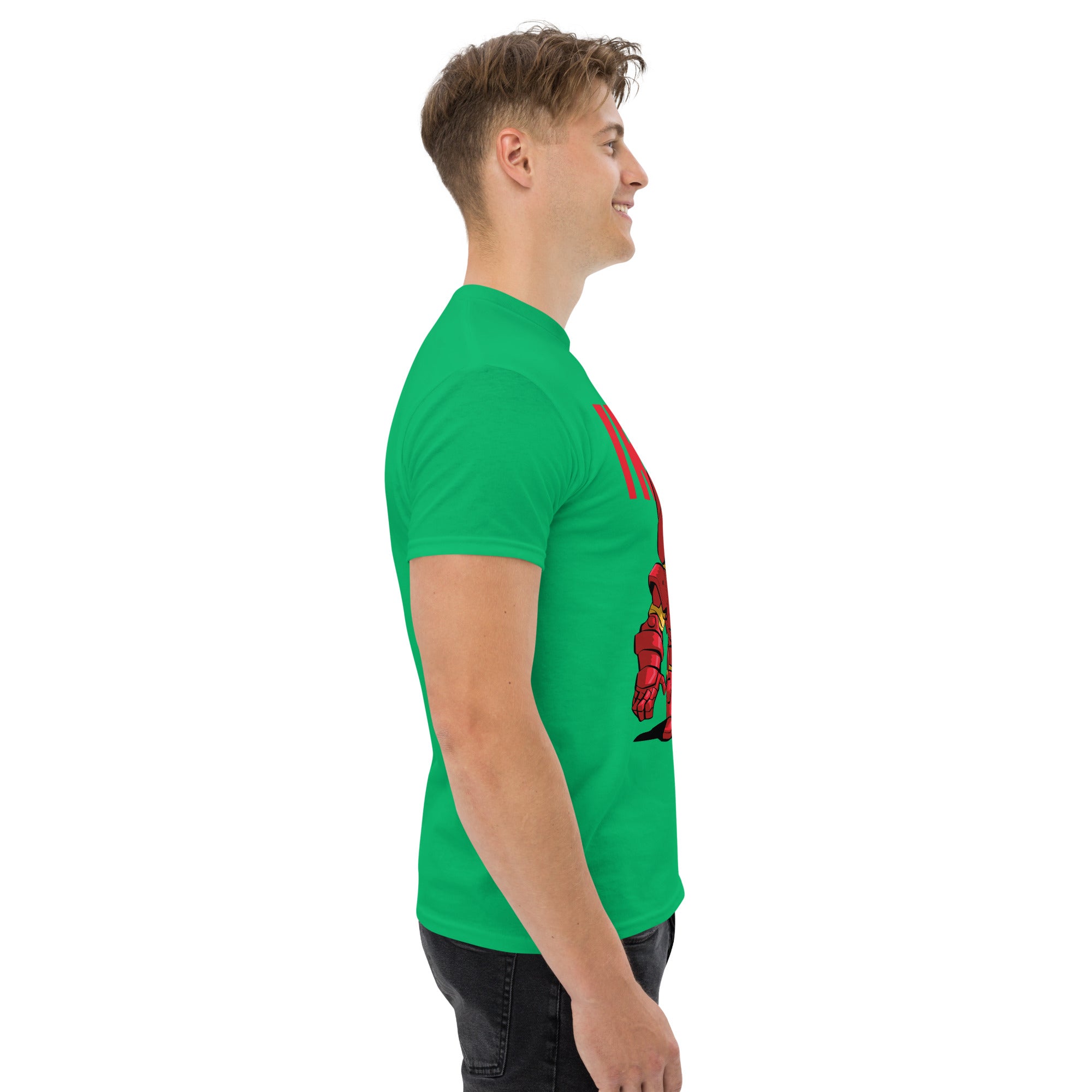 Foto di - T-shirt Stampata Unisex – 100% Cotone – Stile Streetwear e Confortevole – Ironman-DTG-Biiply