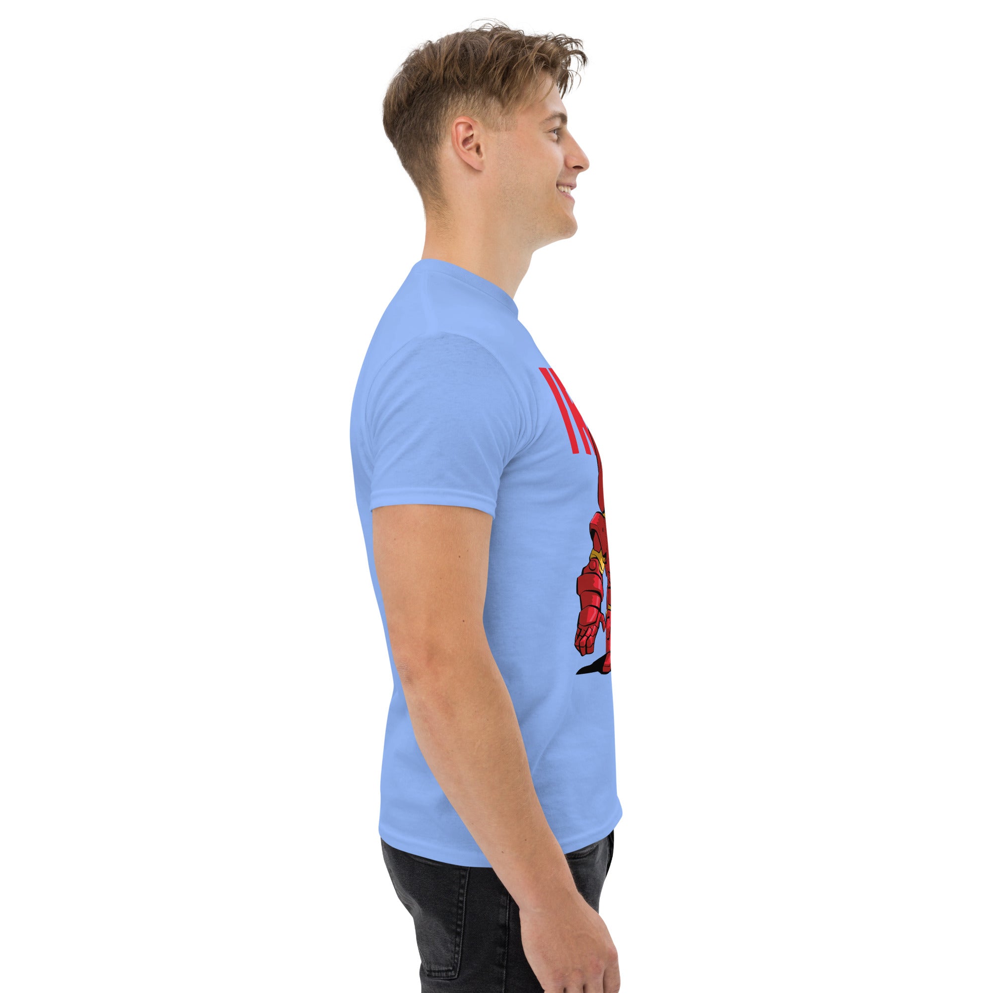 Foto di - T-shirt Stampata Unisex – 100% Cotone – Stile Streetwear e Confortevole – Ironman-DTG-Biiply