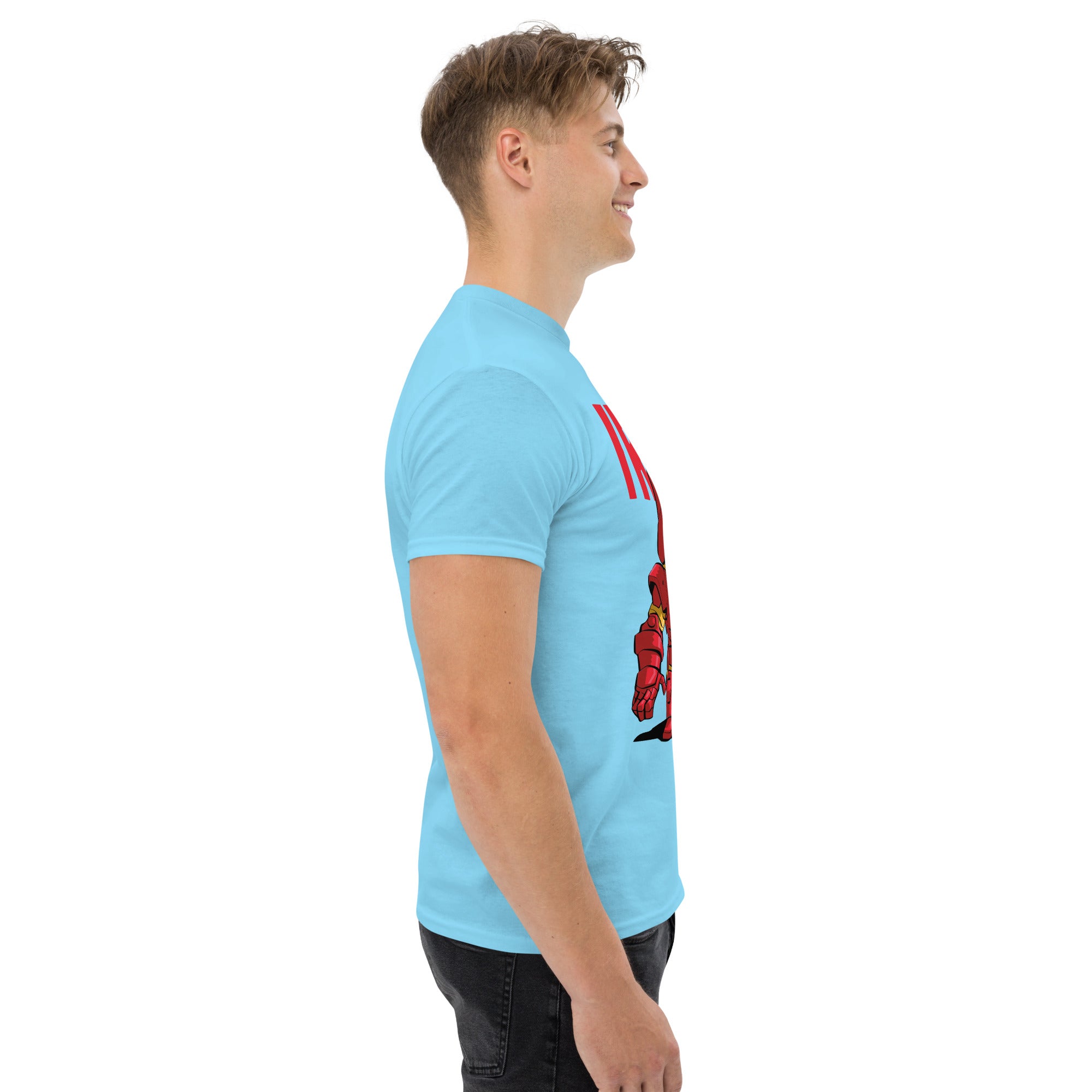 Foto di - T-shirt Stampata Unisex – 100% Cotone – Stile Streetwear e Confortevole – Ironman-DTG-Biiply