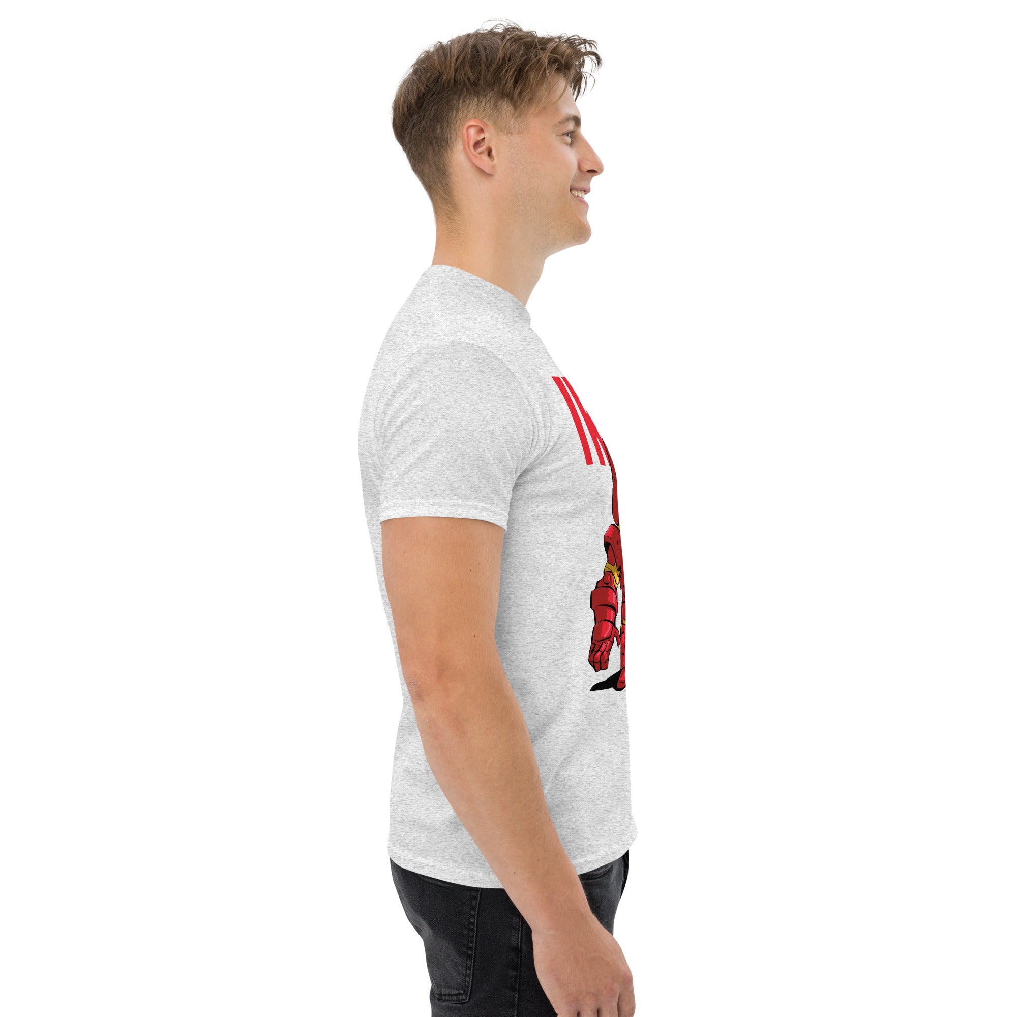 Foto di - T-shirt Stampata Unisex – 100% Cotone – Stile Streetwear e Confortevole – Ironman-DTG-Biiply